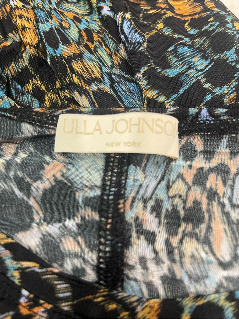Ulla Johnson Naia Printed Jersey Maxi Dress in multihued caribaea print Size XL - Picture 9 of 11